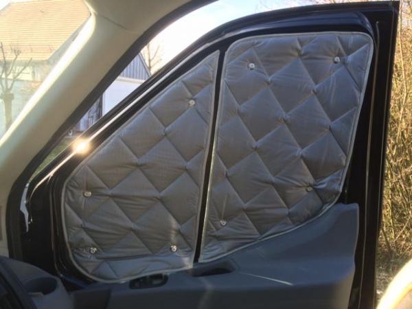 Thermomatten im Fahrzug montiert